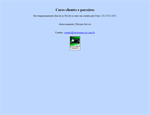Tablet Screenshot of electronservice.com.br